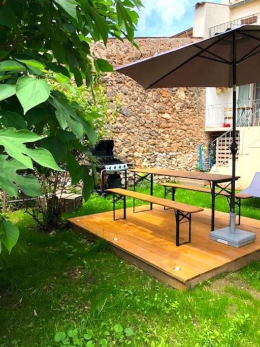 Joli T2 Jardin, Entre Mer/Verdon Salernes Extérieur photo